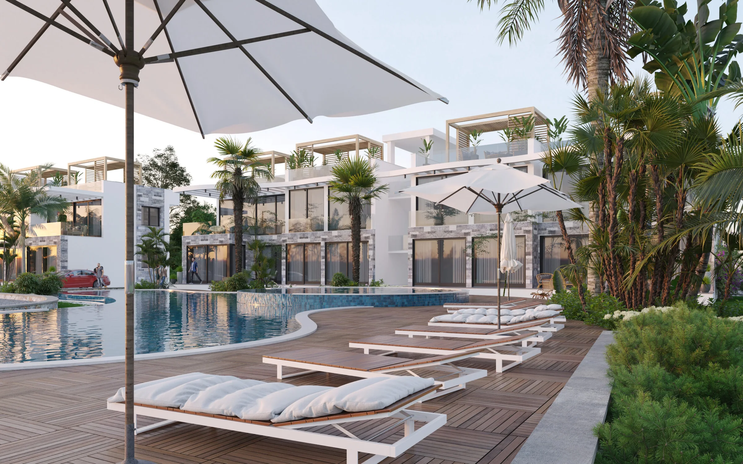 Poolside at Aelita Garden Resort